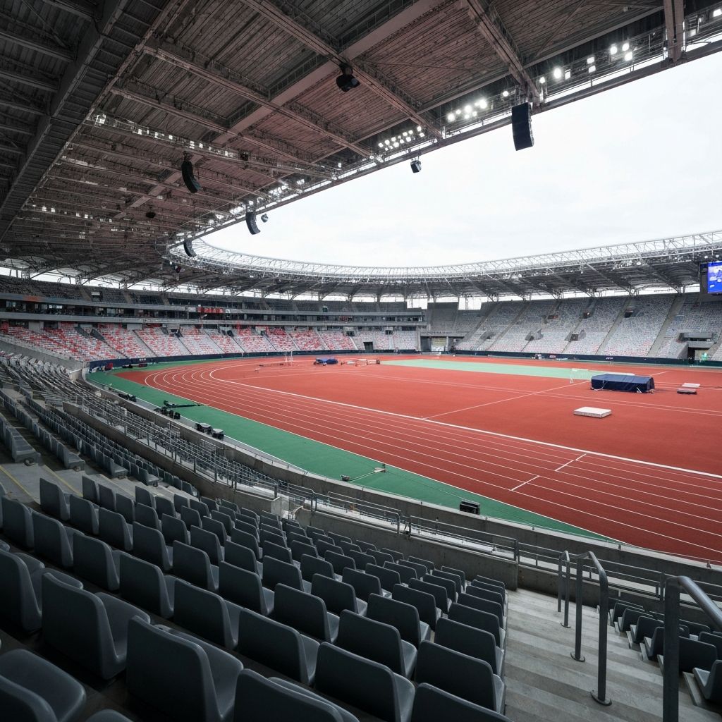 Strahovský Atletický Stadion - Olympijská prohlídka